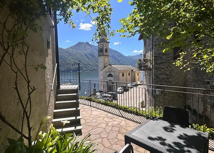 The Terrace On Semesterbostad Brienno